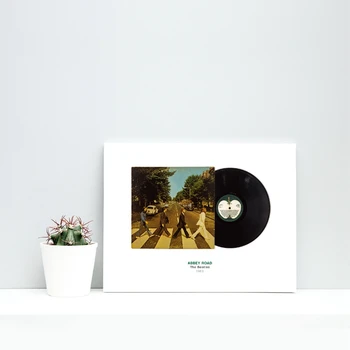 Coperta Albumului Abbey Road și Înregistra Printuri Formație de Rock Clasic de Artă Panza Pictura pe Perete Poza Acasa Arta de Perete Decor