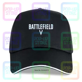 Battlefield V câmpul de Luptă Shooter Joc Video Logo Daniel Recker Bumbac Șofer de Camion capace Șapcă de Baseball Pentru Bărbați și Femei 
