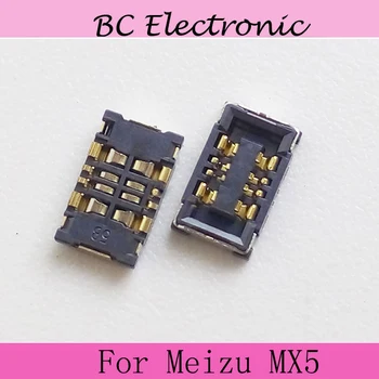 2 în 1 Interior FPC Conector Baterie Titularul Clip de Contact pentru Meizu MX 5 MX5 logica pe placa de baza placa de baza si pe cablu flex 