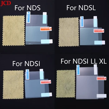 JCD 1 Ecran Set de Lentile Folie de protecție Pentru GB, GBC GBA SP GBM Sus-Jos Ecran Clar de Film Pentru a Comuta Lite NDSL 3DS LL XL Nou 3DSLL 