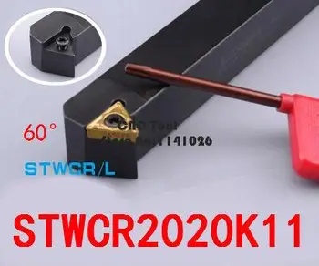 STWCR2020K11/ STWCR2020K11 Metal Strung Instrumente de Tăiere Strung CNC Mașini-Unelte de strunjit Exterior de Cotitură Suport Instrument de Tip S STWCR 
