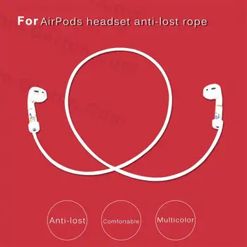 Casti Curea Pentru AirPods 1 2 3 Pro caz, accesorii Anti-a Pierdut Curea Silicon Frânghie Pentru Airpods 3 2021 Căști Silicon Cablu 