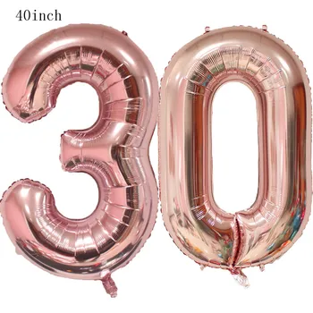 Atât de Fericit IM Treizeci de Baloane de Aur a Crescut de 30 de ani Balon 30 Banner Ziua de nastere 30 de ani Decoratiuni NW06