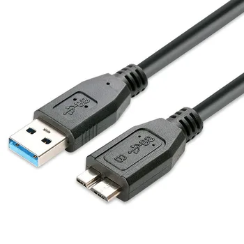 0,3 m Hard Disk Cablu de Date de Înaltă Calitate Portabil Sincron Sârmă Repede Un Tip La Micro B Hard Disk USB 3.0 Conector Linie de Date 