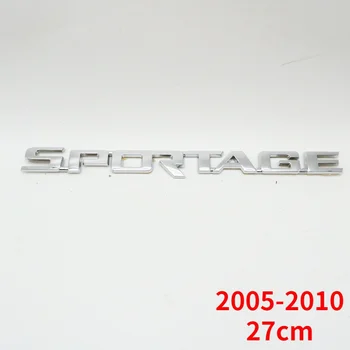 Pentru Perioada 2005-2010 2011-Kia Sportage R Emblema Spate Portbagaj Logo-Ul Insigna Autocolant Hayon Semn Script 
