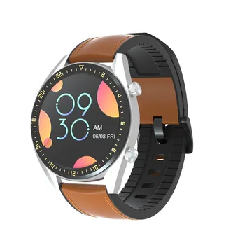 Pentru Huawei Watch GT gt 2e Agrement silicon+Piele Ceas curea pentru Samsung Galaxy watch 46mm de Viteze S3 Frontieră Clasic bratara