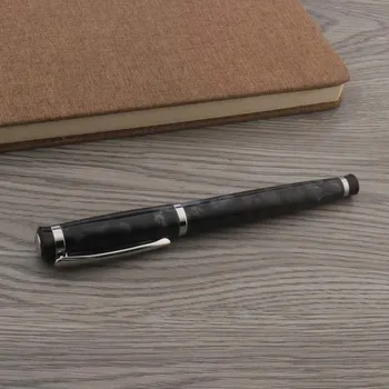 Metal Baoer 508 Minge Punct Stilou De Marmură Neagră, Gri Rechizite De Birou Rechizite De Scris Rollerball Pen Nou 