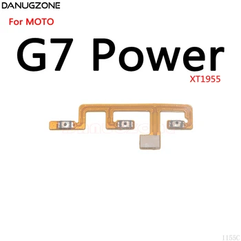 50PCS/Mulțime de Putere Comutator Buton Volum Buton Mute On / Off Cablu Flex Pentru Motorola MOTO G7 G7 Plus Play / G7 Putere 