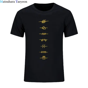 Vara Bumbac T-shirt Nar uto T Shirt Anime Simbol Japonez Harajuku Tricou Maneca Scurta Top Tee supradimensionat tricou barbati haine 