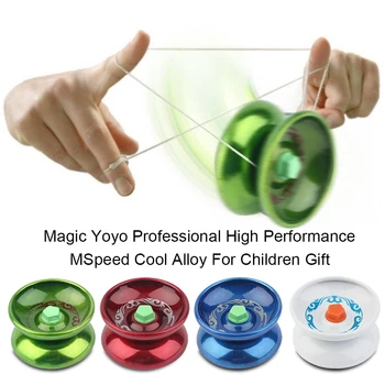 Culoare Aleatorii Aliaj Magic Yoyo Profesionale De Înaltă Performanță Viteză Rece Aliaj Yoyo Plimbare Mingea Jocuri Pentru Copii