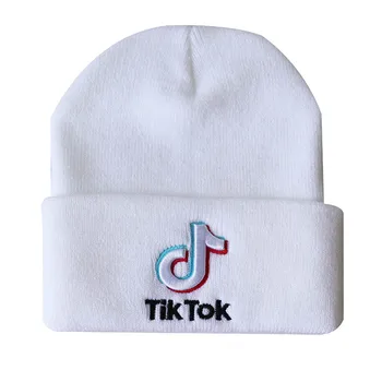 Unisex Căciuli Toamna Iarna Culoare Solidă Cald Adult Copii Pălărie TikTok Hip Hop Tricot Pălărie De Lână Capac Cap De Zăpadă Broderie Tricot Pălărie Cadouri 