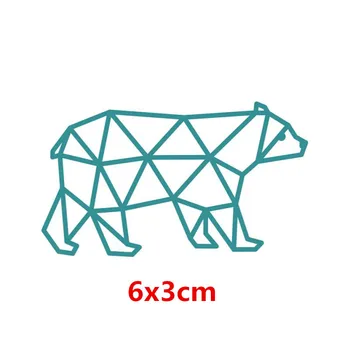 Urs Polar Drăguț Animal de Tăiere de Metal Moare 2019 Tăiat Mor New Sosire Produs Face Carduri Relief Hârtie DIY Manual Șabloane 