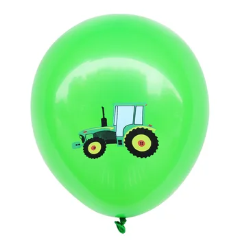 5/10buc 12Inch Construcție Vehicul Excavator Baloane Latex Petrecere Decoratiuni Auto Copii Ballon Tractor Balony Globos 