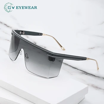2021 Noua Moda Trendy ochelari de Soare pentru Femei din Europa și America de Brand de Lux Ochelari de vedere în aer liber Pătrat Scut UV400 Ochelari de Soare