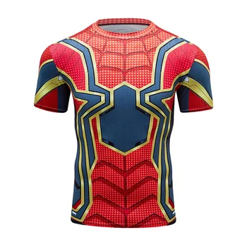 Cody Lundin Bărbați'sDigital Imprimate Topuri Sport Rashguard Ciclism Gât T-shirt 