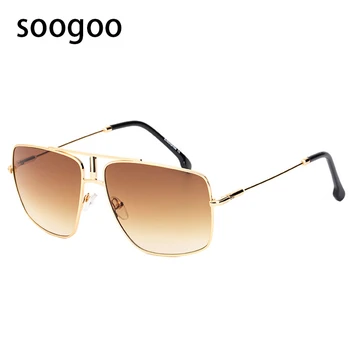 2021 Retro Mare Cadru Pătrat ochelari de Soare Pentru Bărbați la Modă Vintage Clasic 2021 Ochelari de Soare pentru Femei Brand de Lux de Designer de Ochelari UV400 