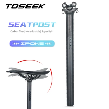 TOSEEK ZF-Unul de Carbon Seatpost 27.2 30.8 31.6 mm Negru Mat MTB Biciclete Rutier Seat Post Lungime 280/330/380 mm Tub Scaun Piese de Bicicletă 