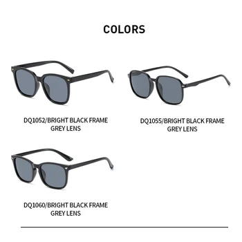 YOOSKE Brand Polarizat ochelari de Soare Femei Bărbați Pătrat Rotund Epocă ochelari de soare de sex Feminin de sex Masculin Negru în aer Liber Conducere Ochelari de Soare UV400 