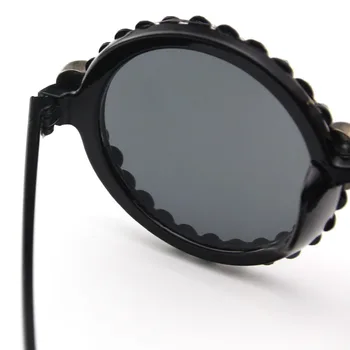 Noi 2021 Femei Brand de Lux ochelari de Soare Craniu Stras Decorare Ochi de Pisica ochelari de Soare Vintage Shades Ochelari de gafas de sol 