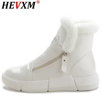 2020 Femei Cizme Impermeabile De Iarnă Pantofi Femei Cizme De Zăpadă Platforma Ține De Cald Glezna Cizme Cu Blana Groasă Tocuri Botas Mujer