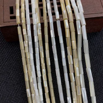Naturale Pearl Shell Potcoavă Șirag de mărgele Neregulat Cilindrică de Bijuterii a Face Provizii Doamna Bratara Colier DIY Șirag de mărgele Accesorii 