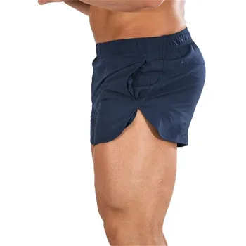 2021 noua Moda Bărbați Respirabil cu uscare rapida pantaloni Scurți Pantaloni Culturism pantaloni de Trening Fitness Scurt Jogger Casual Săli de sport pentru Bărbați pantaloni Scurți 