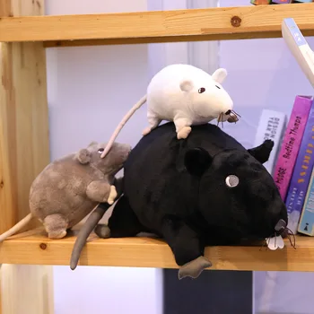 1 buc 20cm Noul Mini Moale de Pluș Simulare Mouse-ul Păpușă de Pluș Umplute Rat Animal de Pluș Jucărie Mascota Peluche Mouse-ul Papusa pentru Copii 