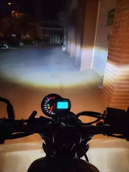 Motocicleta Angel Eyes Faruri Proiectoare Auxiliare LED-uri Luminoase Motocicleta Refit Accesorii Pentru Hyosung GV300S 