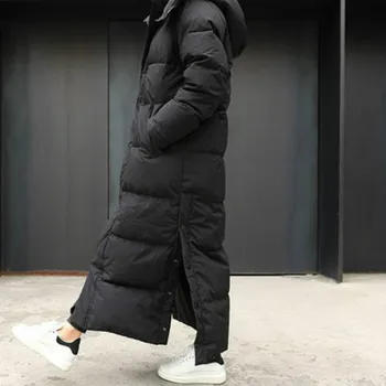 Femei Cu Glugă Mare Supradimensionat Parka Coat Plus Maxi Long Geaca De Iarna Cald Sex Feminin Canadiană Palton Uza Mare Matlasat 