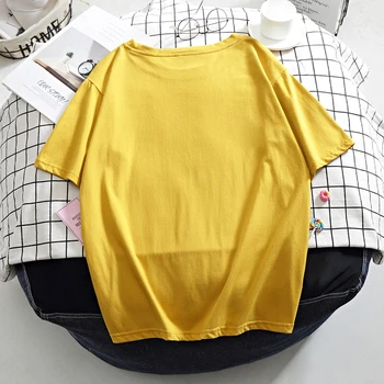 Scurt sleeveT-tricou tricouri femei 2021 Femei noi de vara tricou femei pentru femei haine de Postav Regulat 