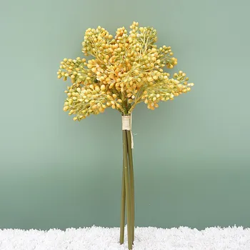 3Pcs/pachet Australian cracker fructe de padure aranjament de flori false plante pentru home decor camera favoruri de partid flores artificiales 