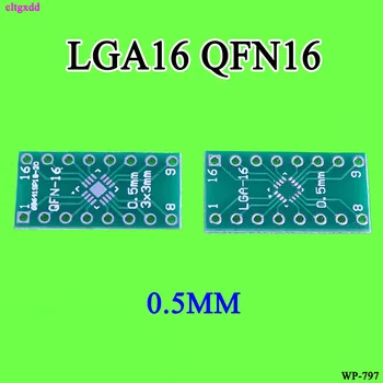 Cltgxdd 5PCS LGA16 QFN16 transforma DIP16 0.5 MM Pas IC Soclu adaptor / Adaptor placa PCB Conector 