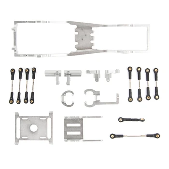 RC Masina CNC Corp Metalic Cadru de Șasiu Grindă Kit pentru XIAOMI Suzuki Jimny 1/16 Masina RC Piese de Upgrade 
