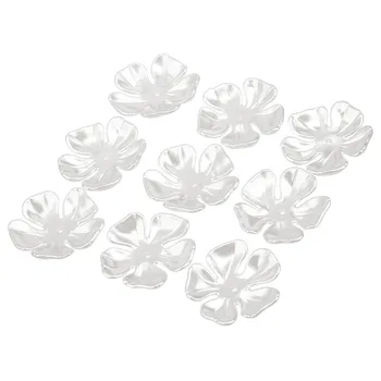 20buc/lot 35mm Imitații de Perle Spate Plat Perle Margele Floare Stil Mare Pentru Decor Acasă Resturi de Rezervare Diy Farmece F1564 