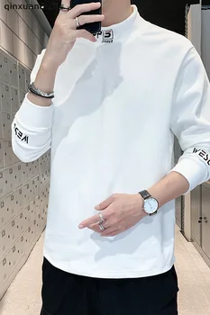 Mens Hoodies Tricoul Alb-Negru Hip Hop Femei Pulover De Streetwear Casual Supradimensionate Coreean Harajuku Mens Haine De Moda 2021