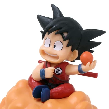 10cm Dragon Ball Anime Papusa Versiune Q Son Goku Kakarott Model de Copt Tort de Decorare Masina de Colectie Kawaii Figurine Jucarii 
