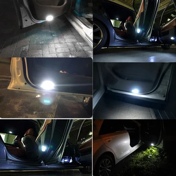 2 buc LED-uri de Curtoazie Ușa Lămpi de Lumină Pentru Lexus GX460 LX570 Toyota Highlander Corolla, Camry Prius Doresc Aurion Land Cruiser Prado 