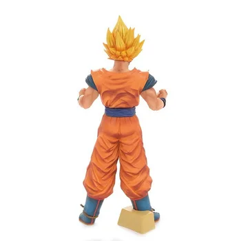 30CM Galben de păr Dragon Ball Z DBZ Super Saiyan Goku din PVC Figura de Acțiune Anime Luptă Modelul de Colectare Jucarii Cadou 