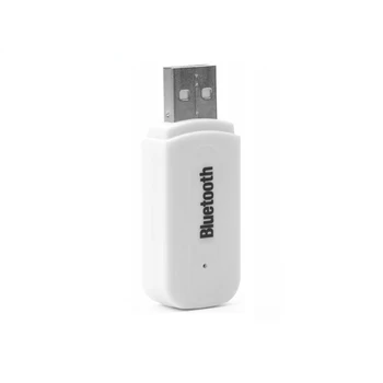 Adaptor USB Bluetooth Boxe Auto Audio Wireless Bluetooth Stick Alb Negru de 3,5 mm Bluetooth Audio Receiver Stereo 