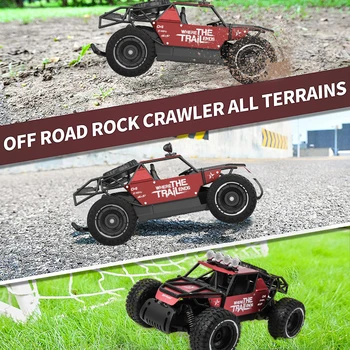 Masina RC Reală de Metal pe Șenile 2.4 G Radio Jucării Control de la Distanță Buggy Monstru de Mare Viteză Camioane Off-Road Pentru Copii Băieți Cadou