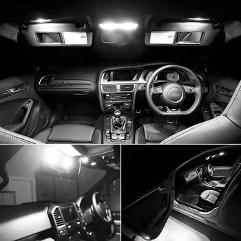 LUCKZHE Canbus LED-uri Auto Lumina de Interior Pentru Volkswagen VW Touareg 7L 7P Touran Caravelle Multivan T4 5 6 Caddy 3 4 Sharan 7M 7N 