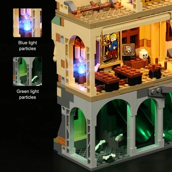 Lumina Led-uri Compatibil pentru LEGO 76389 Camera Secretelor Kit de Lumina Blocuri Caramizi Jucarii Copii Numai Lumina Nu Blocuri
