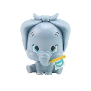 Disney 4 Buc / set Dumbo Răsucite ou capul mare nu shell serie Asambla Acțiune Figura Model de Jucarii Cadou pentru Copii 