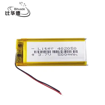 3.7 V baterie litiu-polimer 042050 402050 500mah MP3 MP4 MP5 