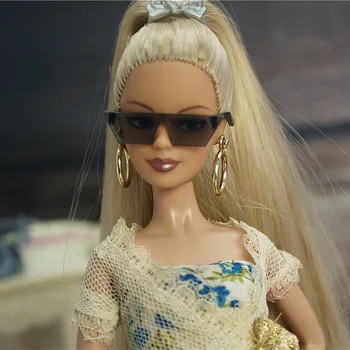 Moda Original Pentru Barbie ochelari de Soare 1/6 bjd Papusa Accesorii centura colier Princess pansament păpuși GiftToys pentru Fete 