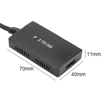 Pentru PS2 să Compatibil HDMI Converter Pentru PS2 Ypbpr Interfață USB/Intrare 5V Compatibil HDMI Ieșire Audio Ieșire Video Adapter 
