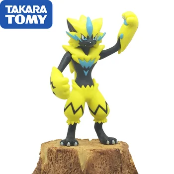 TAKARA TOMY Reale Pokemon Acțiune Figura Mari Comune Mobile SP ESP Mare Zeraora Papusa de Colectie Jucărie Destinat Copiilor de Jucărie