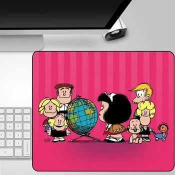 Mafalda Kawaii Fata Computer De Birou Pad Gamer Keyboard Mouse-Ul Diy Covor Laptop De Gaming Mat Mousepad Desktop Tabelul Mat Birou Covoare 