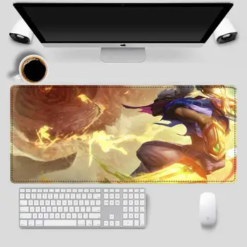 Desene animate League of Legends Ekko Gaming Mouse Pad Laptop Mause Pad Birou Mat Mare Pentru Gaming Mouse Mat Pentru Overwatch/CS GO 
