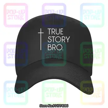 Christian Rece Barbati True Story Bro Isus Dumnezeu Cruce Biblia Bumbac Șofer de Camion capace Șapcă de Baseball Pentru Bărbați și Femei 